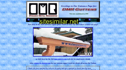 dmr-gutters.com alternative sites