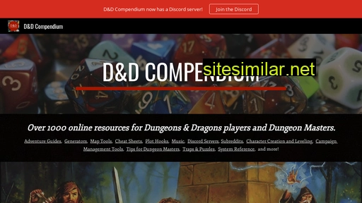dnd-compendium.com alternative sites