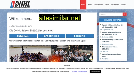 dnhl-eishockey.com alternative sites