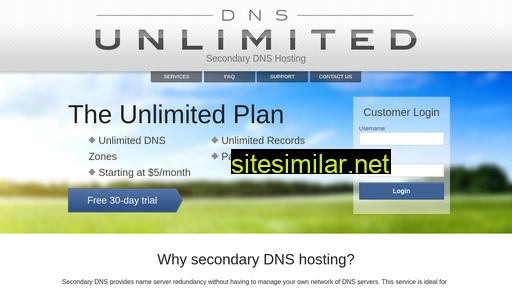 Dnsunlimited similar sites