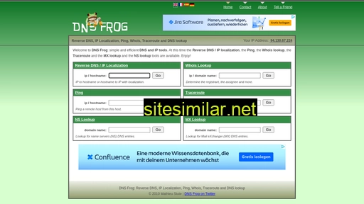 dnsfrog.com alternative sites