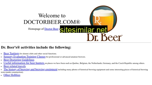 doctorbeer.com alternative sites