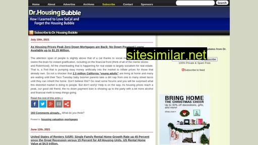 doctorhousingbubble.com alternative sites