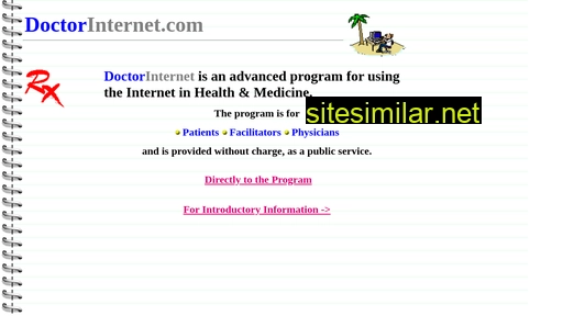 doctorinternet.com alternative sites