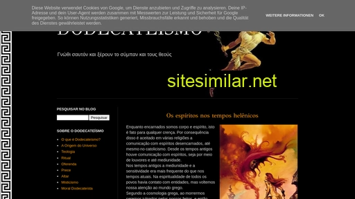 Dodecateismo similar sites