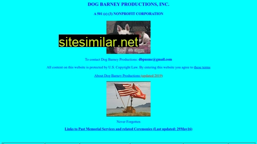 dogbarneyproductions.com alternative sites