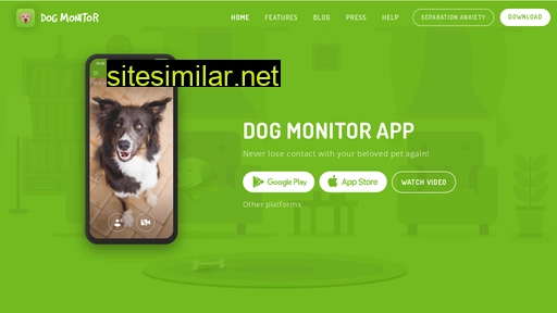 dogmonitorapp.com alternative sites