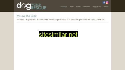 dogworldrescue.com alternative sites