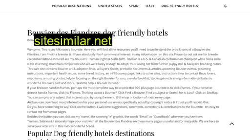 dogfriendly-hotels.com alternative sites