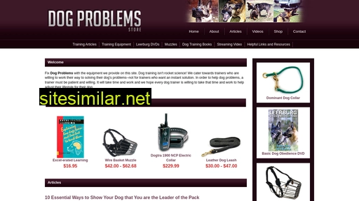 Dogproblemsstore similar sites