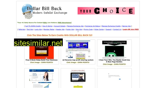 dollarbillbuck52.com alternative sites