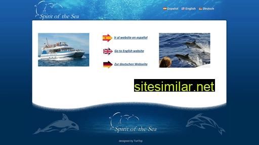 Dolphin-whale similar sites