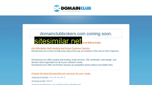 domainclubbrokers.com alternative sites