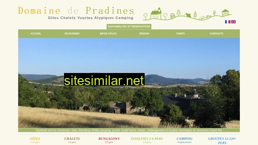 domaine-de-pradines.com alternative sites