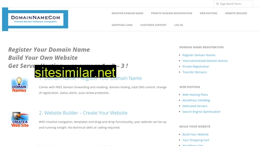 Domainnamecom similar sites