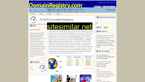 domainregistry.com alternative sites