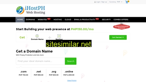 domains.ihostph.com alternative sites