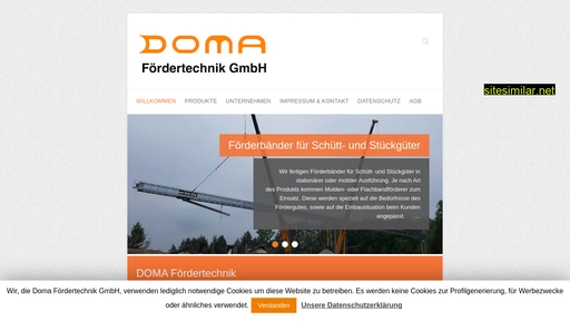 Doma-foerdertechnik similar sites