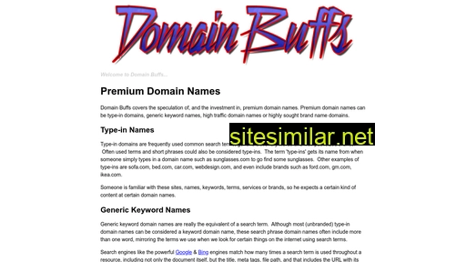 domainbuffs.com alternative sites