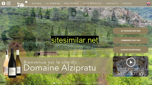 domaine-alzipratu.com alternative sites