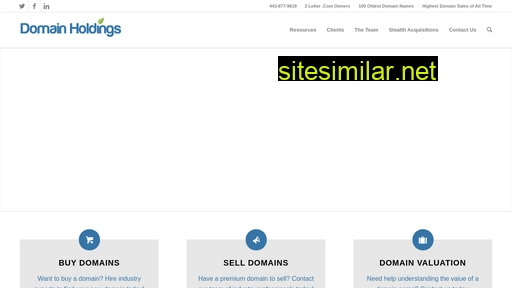 Domainholdings similar sites