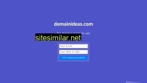 domainideas.com alternative sites