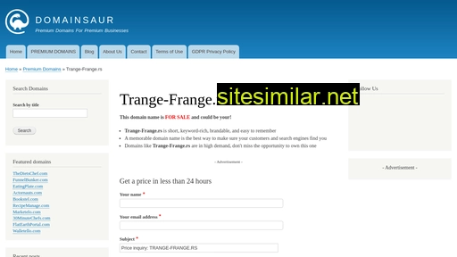 Domainsaur similar sites