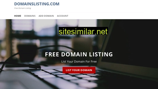 Domainslisting similar sites