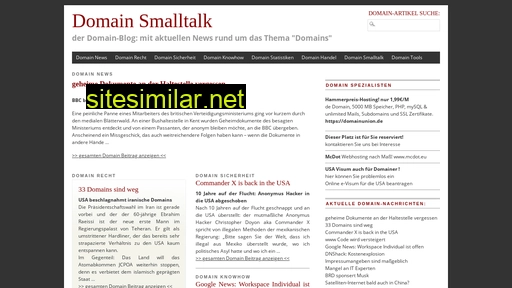 domainsmalltalk.com alternative sites