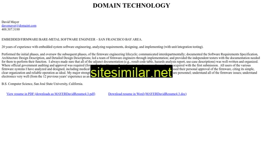 domaint.com alternative sites