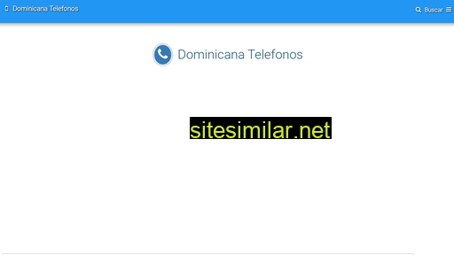 Dominicanatelefonos similar sites
