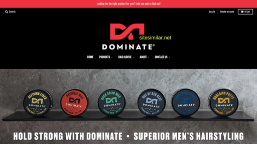 dominatehair.com alternative sites