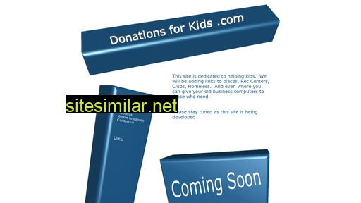 Donationsforkids similar sites
