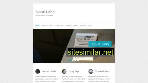 donelabel.com alternative sites