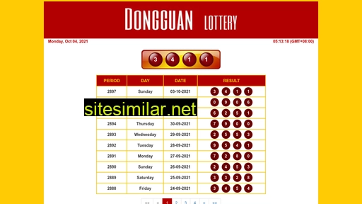 Dongguanlottery similar sites