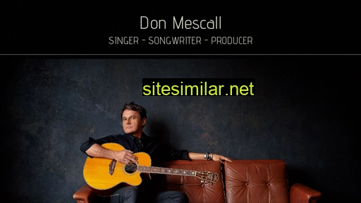 donmescall.com alternative sites