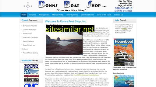 donnsboatshop.com alternative sites