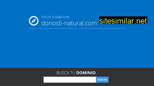 donosti-natural.com alternative sites