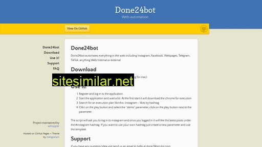 done24bot.com alternative sites