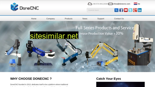 donecnc.com alternative sites