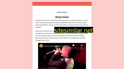 donnyvomit.com alternative sites