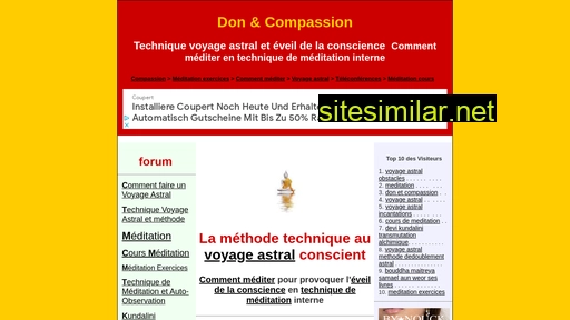 don-et-compassion.com alternative sites