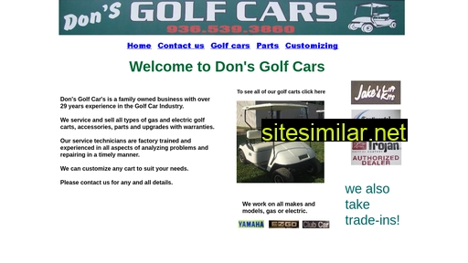 donsgolfcars.com alternative sites