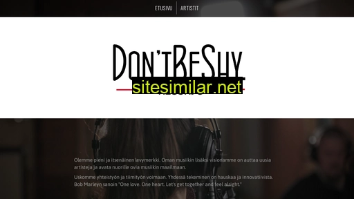 dontbeshy-records.com alternative sites