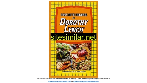 Dorothylynchcookbooks similar sites