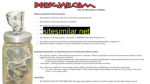 dorkjar.com alternative sites