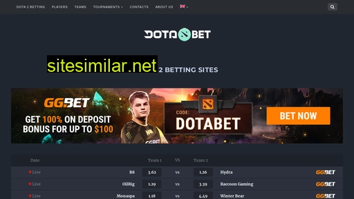 dota-bet.com alternative sites