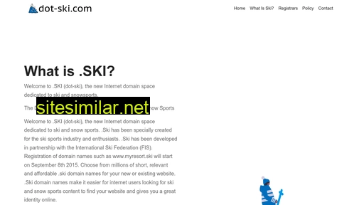 dot-ski.com alternative sites