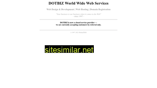 dotbiz.com alternative sites