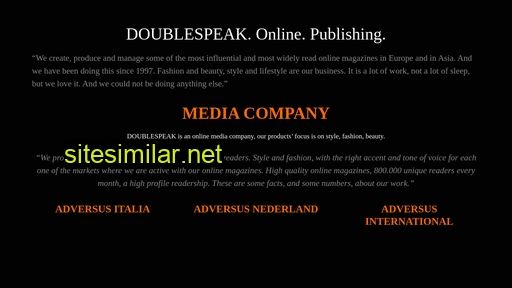 doublespeakpublishing.com alternative sites